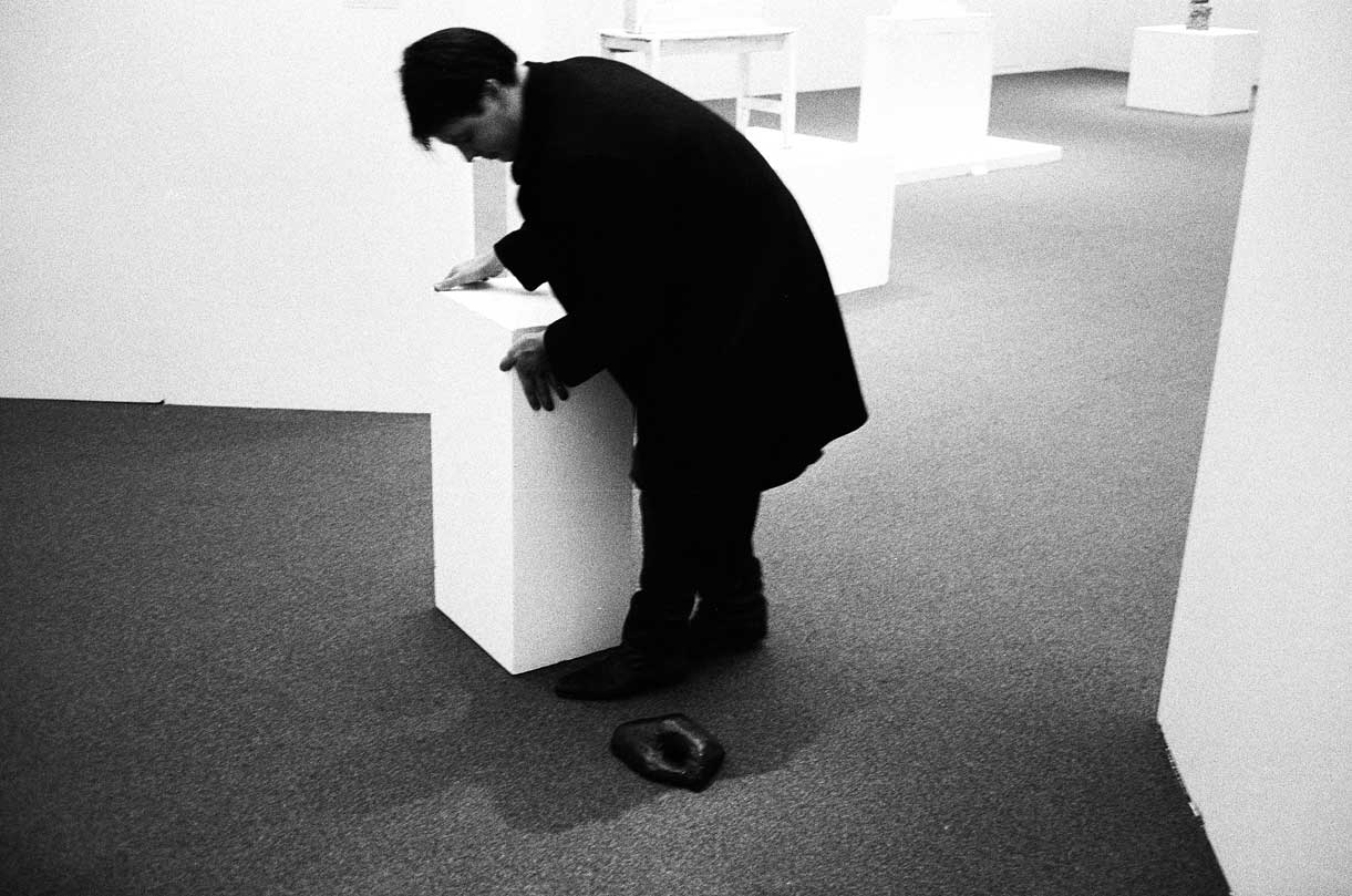 Martin Hodel Aktion mit der Hand, Kunsthaus Zürich