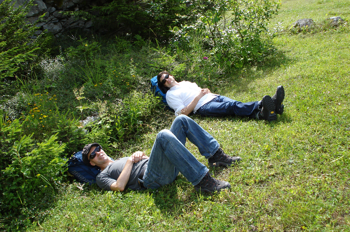 Maderanertal, Au Glacier